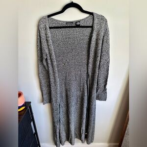 Chic Moda International Gray Duster Cardigan